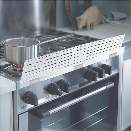 Adjustable Child Safety Stove Guard - Heavy-Duty Heat- Resistant Child Proof Stove Guard That Protects from Burns and Scalds 17”-34” - Jamouz