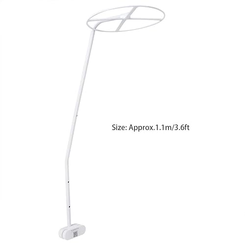 belupai Crib Canopy Mosquitoes Net Holder,White 3.6ft Tall Regulateable Clip On Crib Canopy Bracket,Crib Mosquitoes Net Stand,Mosquitoes Net Accessories,Only Stand - Jamouz