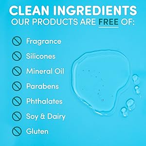 clean ingredients fragrance free baby oil