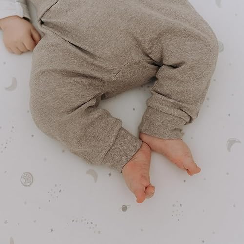 Baby Changing Pad Cover 2-Pack for Girls (Fleurette) - Premium Fitted Sheets Baby Diaper Changing Table Cover - Buttery Soft Cotton Blend - Jamouz