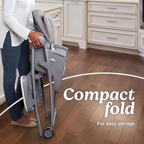 Graco Table2Table Premier Fold 7 in 1 Convertible High Chair | Converts to Dining Booster Seat, Kids Table, and More, Maison - Jamouz