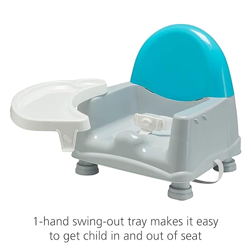 Safety 1st Easy Care Swing Tray Feeding Booster, Atlantis - Jamouz