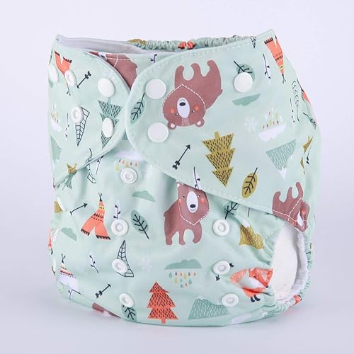 2 to 7 Years Old Junior Big Cloth Diaper Pocket Reusable Baby Kids Toddler (Be Brave) - Jamouz