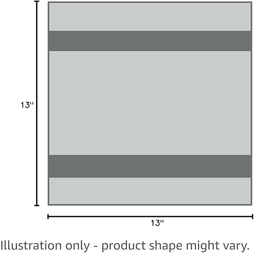 Wash Cloths 6 Pack, Reusable Makeup Remover Towel, 13x13 inch Large Washcloths for Face and Body, Super Soft and Skin Friendly Face Towel on Sensitive Skin, Easy to Rinse Grey Facial Cleaning Cloths - Jamouz