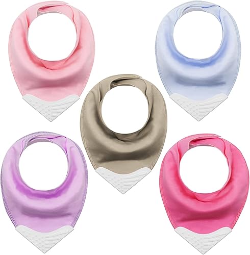 Giftty Baby Teething Bibs Set - Jamouz