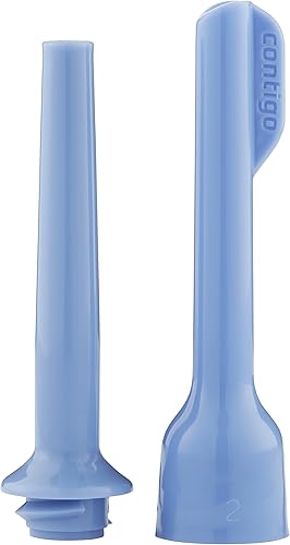 Contigo Kids Spill-Proof 14oz Tumbler with Straw and BPA-Free Plastic, Fits Most Cup Holders and Dishwasher Safe, 2-Pack Strawberry Cream & Blue Raspberry - Jamouz