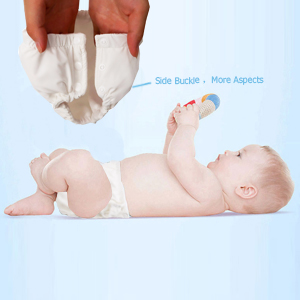 Easy to put on and take off with side snaps.