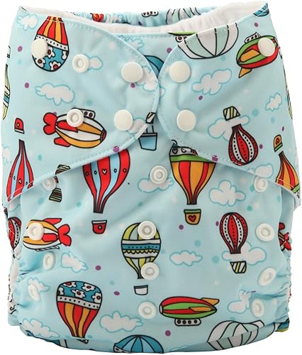 2 to 7 Years Old Junior Big Cloth Diaper Pocket Reusable Baby Kids Toddler (Be Brave) - Jamouz