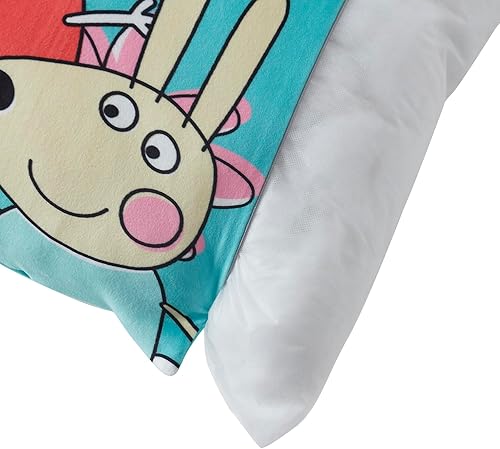 NORTHWEST Kids Reversible Pillow (w/Removeable Shell), 20 in x 30 in, Hello Kitty - Jamouz