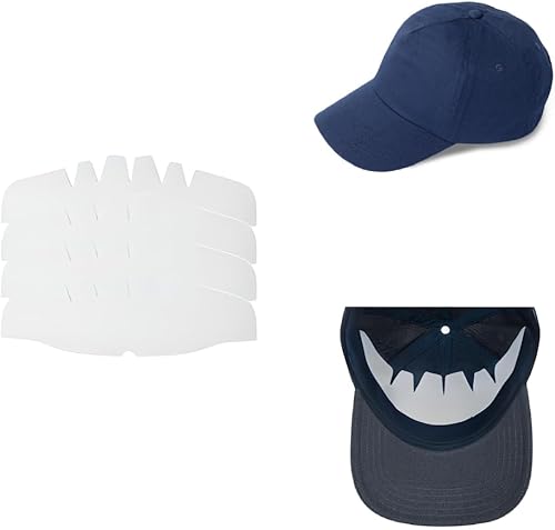 4Pk Foam Crown Shaper Inserts for Baseball Caps,Snapback Hats, Washable Reusable Cap Support - Jamouz