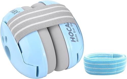 HZ001 Baby Hearing Protection - CE & CPC Certified for Babies up to 36 Months - Baby Earmuffs Noise Reduction Ear Protection for Airplane, Firework Show - Pink - Jamouz