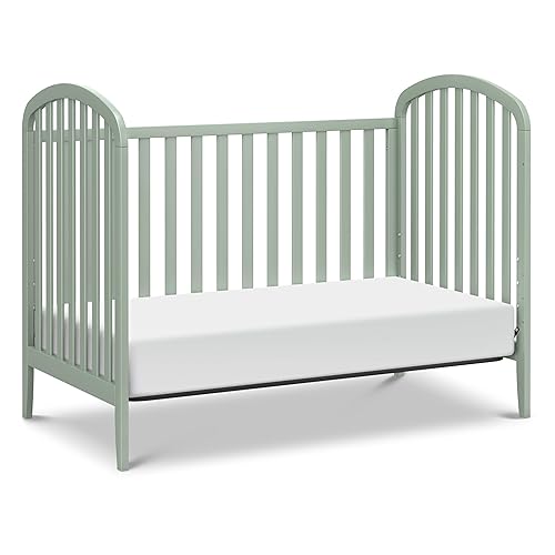 DaVinci, Beau 3-in-1 Convertible Crib in Light Sage, GREENGUARD Gold Certified - Jamouz
