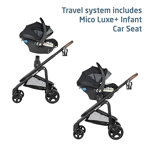 Maxi-Cosi Tayla™ Max Travel System, Baby Stroller and Car Seat Combo, Car Seat Stroller Combo, Desert Wonder - Jamouz