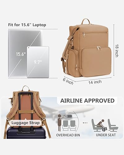 CEI-CEI Neoprene Diaper Bag Backpack with Changing Pad, Large Newborn Baby Maternity Bags Travel Tote with Insulated Pockets (Black) - Jamouz