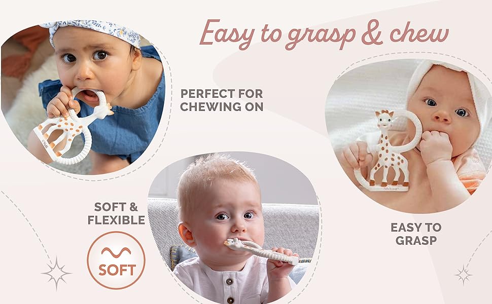 Easy to grasp & chew