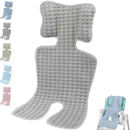 Baby Stroller Gel Cooler Pad Universal Car Seat Cooling Cushion, Comfortable Cooling Car Kid Seat Pad, Stroller Cooling Pad, Multifunctional Chair Ice Cushion for Child Safety Seat (Gray) - Jamouz