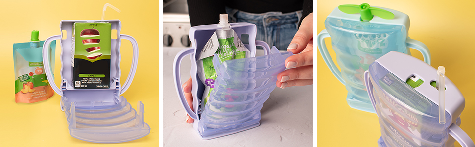 litterless lunch make monster munchkin nutribullet safe sauce small spill travel alimentador bulk