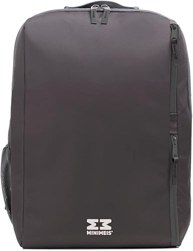 MiniMeis G4 Backpack, Grey-Melange - 28L - Compatible with MiniMeis G4 Child Shoulder Carrier - Jamouz