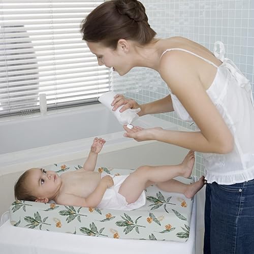 Stretchy Changing Pad Covers for Boys Girls,2 Pack Jersey Knit,Elephant & Whale - Jamouz