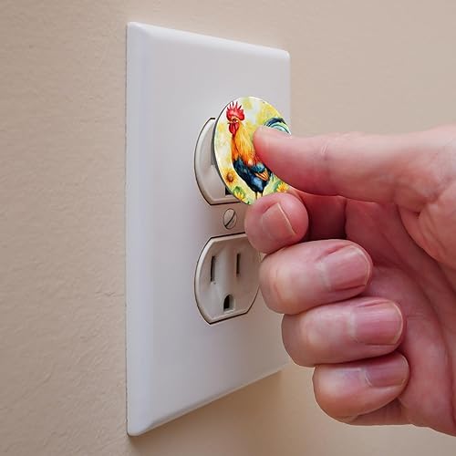 12 PCS Baby Child Proofing Outlet Covers, Electrical Safety Socket Protection Caps for 2-Prong Power Wall Plate Pure Black, czbhg-001 - Jamouz