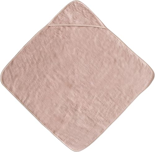mushie Baby Hooded Towel | Organic Cotton (Blush) - Jamouz
