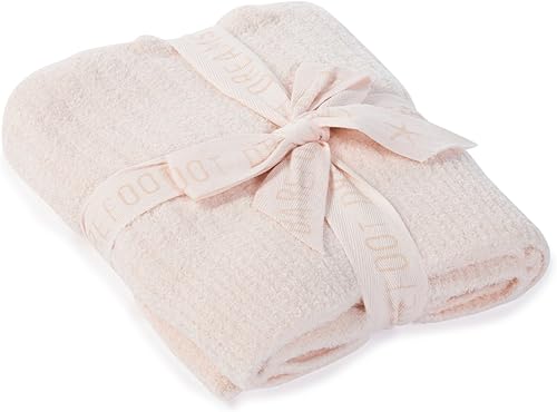 Barefoot Dreams CozyChic Lite Baby Receiving Blanket, Moonbeam, 30'x30' - Jamouz