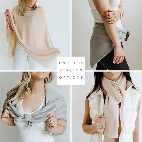 Nursing Cover – Soft, Breathable & Multi-Use | Full Coverage for Breastfeeding & Pumping | Lightweight & Stylish - Jamouz