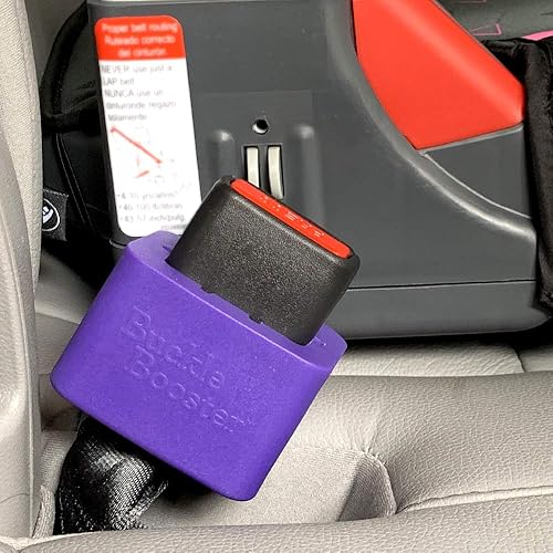Seat Belt Buckle Booster™ (BPA Free) - Raises Your Seat Belt for Easy Access - Stop Fishing for Buried Seat Belts - Makes Receptacle Stand Upright Buckling (1) - Jamouz