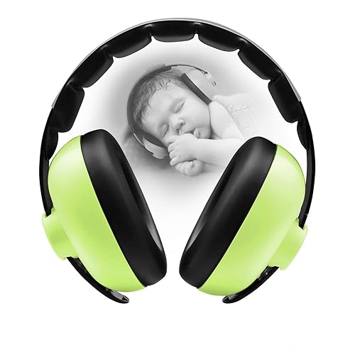 Baby Ear Protection Noise Cancelling Headphones for Babies for 3 Months to 3 Years (Blue) - Jamouz