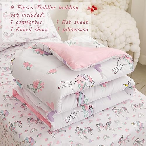 Viviland Boys Gamer Toddler Comforter Sets, Soft Toddler Bedding Set, Video Game Microfiber Toddler Bed Set - Jamouz