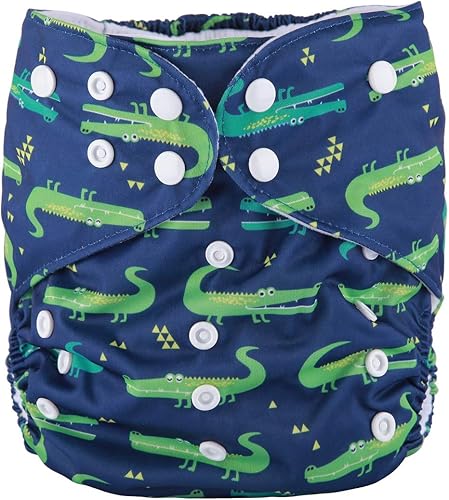 2 to 7 Years Old Junior Big Cloth Diaper Pocket Reusable Baby Kids Toddler (Be Brave) - Jamouz