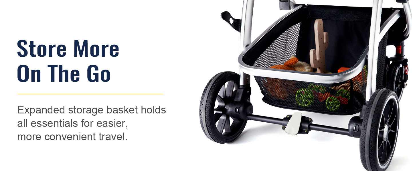 stroller with bassinet