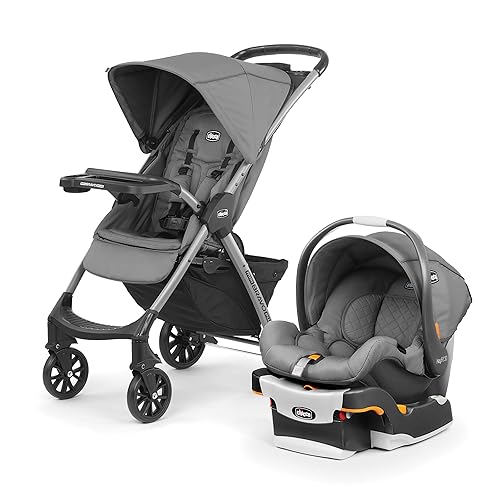 Chicco Mini Bravo Plus Travel System - Slate | Grey - Jamouz