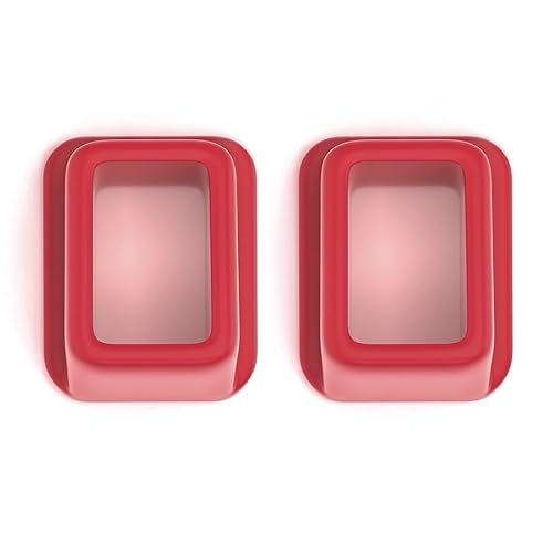 G Ganen 2-Pack Buckle Holder Compatible with Baby Seat - Keep Buckle in Upright Position and Makes Buckling Easier (Red, Regular) - Jamouz