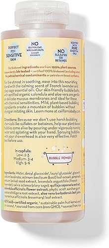 California Baby Calendula Aromatherapy Bubble Bath 13 fl oz (390 ml) - Jamouz
