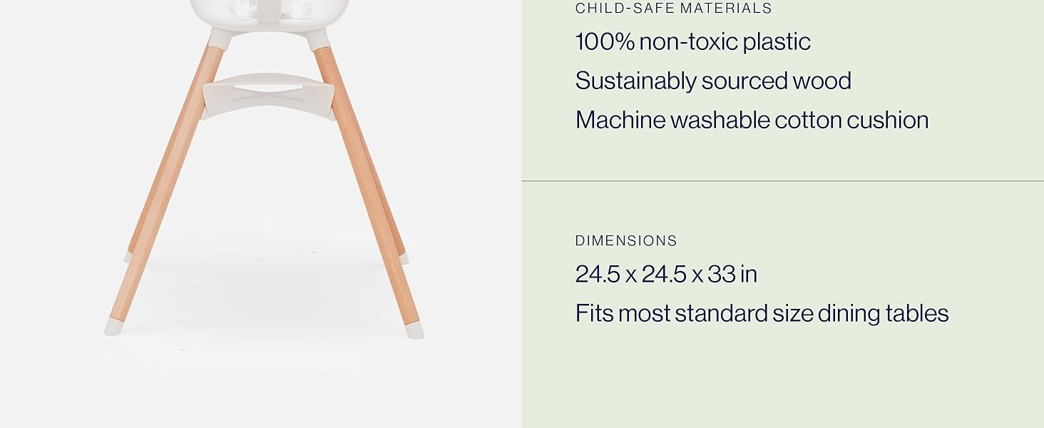 Materials and Dimensions