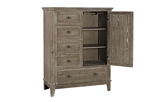 Westwood Design Leland Chifferobe, Stone Washed - Jamouz