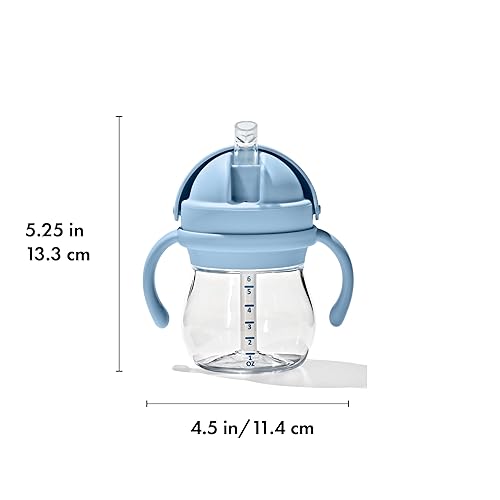 OXO Tot Transitions Straw Cup with Removable Handles - 6 oz. - Dusk - Jamouz