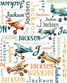 Construction Trucks Custom Name Blanket-Personalized Baby Blanket for Girls Boys Truck Gift for Infant Newborn Kid Soft Flannel Blanket 40'x50' - Jamouz