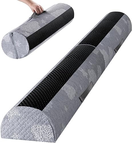 Bed Rail Bumpers for Toddlers - Foam Fold Bed Bumper Guard with Dual Non-Slip Pads Waterproof Washable Soft Removable Cover Safe Bed Rail for Toddlers, Kids Seniors - Jamouz