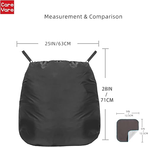 2 Pack Diaper Pail Refills and 2 Pack Wipes Reusable Cloth Diaper Wet Bag Diaper Pail Bags Adult Diaper Pail Diaper Pails Diaper Pail Refill Diaper Disposal Bags Hamper Liner - Jamouz