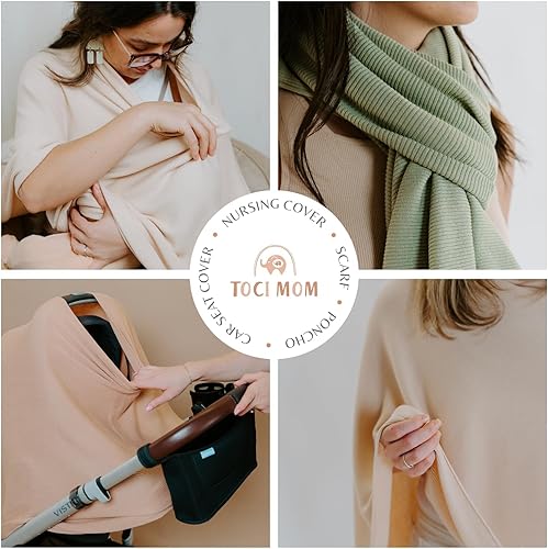 Nursing Cover – Soft, Breathable & Multi-Use | Full Coverage for Breastfeeding & Pumping | Lightweight & Stylish - Jamouz