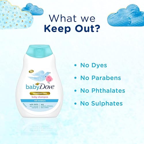 Dove Baby Rich Moisture Shampoo (200ml) - Jamouz
