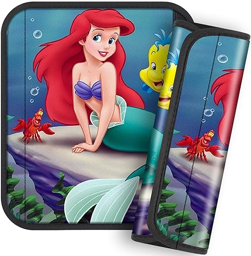 Akkya 2 Pack Seat Belt Cover Pad Seatbelt Covers Cushion Car Seat Strap Pads for Kids Carseat Shoulder Strap Belt Protector Cute Funny Cartoon Stroller Shoulder Cushion Children Car Seat Accessories - Jamouz
