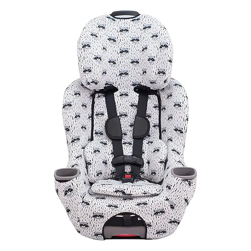 JYOKO Kids Cover Liner for car seat Compatible with Graco Extend2fit, 100% Cotton Made (Raccoon) - Jamouz