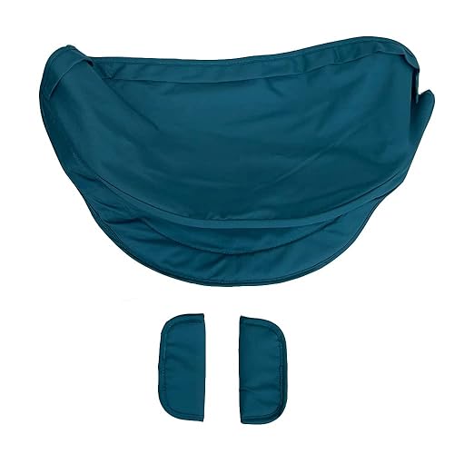 Stroller Replacement Accessories Canopy, Protection Shield, Textile Sun Shade Compatible with Doona Car Seat & Stroller (Green) - Jamouz