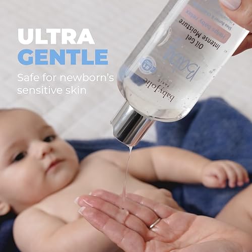 Baby Jolie Relaxing Baby Oil Gel with Shea Butter & Camomile Intensive Moisture 8Oz - Jamouz