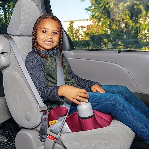 Diono Solana, No Latch, Pack of 2 Backless Booster Car Seats, Lightweight, Machine Washable Covers, Cup Holders, Black - Jamouz
