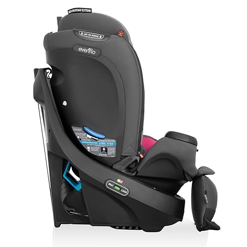 Evenflo Convertible Car Seat w/ 360 Degree Rotation & 3 Modes, Revolve360, Revere Gray - Jamouz