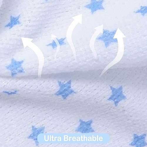 Viviland Baby Towels and Washcloths, Soft Absorbent Pink Baby Bath Towel Set, Elephant Hooded Towels with 5 Infant Face Washcloths (6 Pieces) - Jamouz